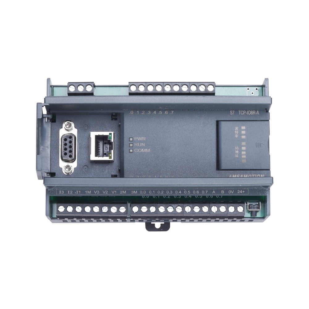 Sz Mô Đun Rơ Le ethernet s7 tcp-io8r-a 8R-a 8i-8o 6ai-1ao smart200 / 300 / 1200 plc 10 / 100mbps modbus