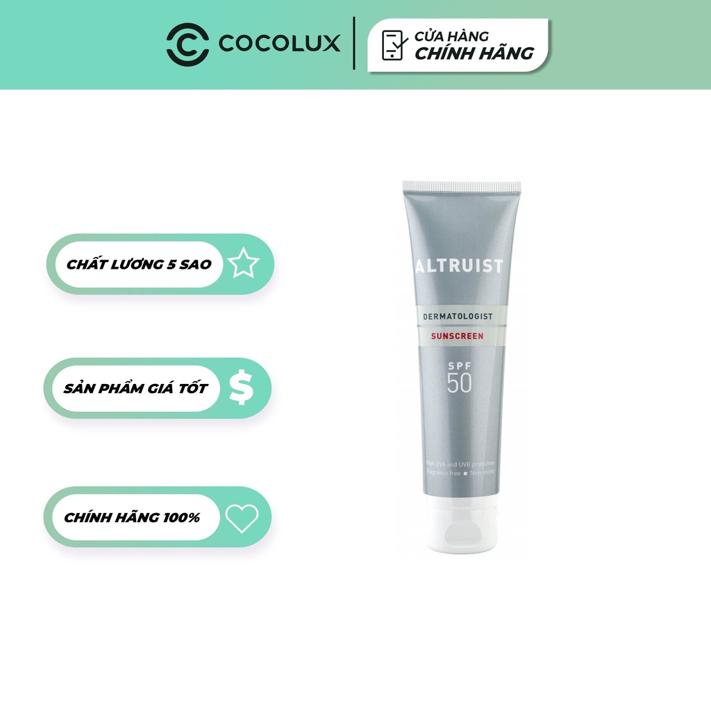 [COCOLUX] Kem Chống Nắng Altruist Dermatologist Sunscreen