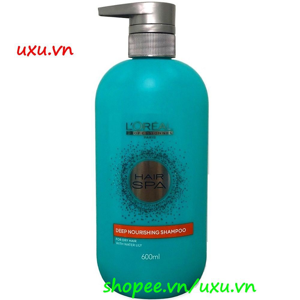 Dầu Gội Đầu 600Ml Loreal Cho Tóc Khô Hair Spa Deep Nourishing Shampoo Professionnel, Với uxu.vn Tất Cả Là Chính Hãng.