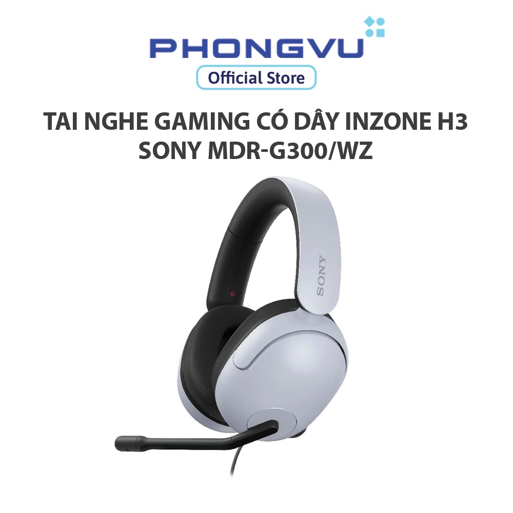 Tai nghe gaming có dây INZONE H3 SONY MDR-G300/WZ - Bảo hành 12 tháng