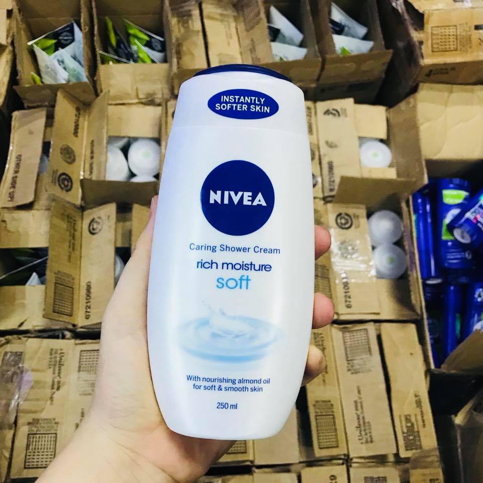 Sữa Tắm Nivea 250ml Gel + Cream