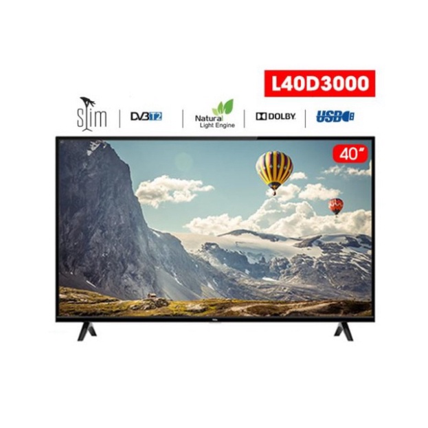 Miễn phí lắp đặt - Tivi Led Ful HD TCL 40 inch L40D3000 - Hàng Chính Hãng Full (Nguyên seal ) | BigBuy360 - bigbuy360.vn