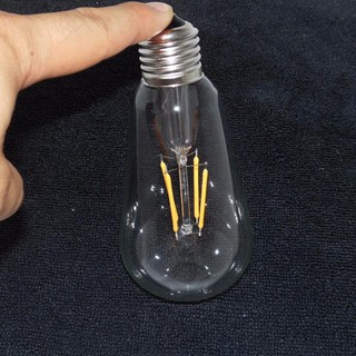 BÓNG ĐÈN EDISON ST64 GIẢ SỢI ĐỐT
