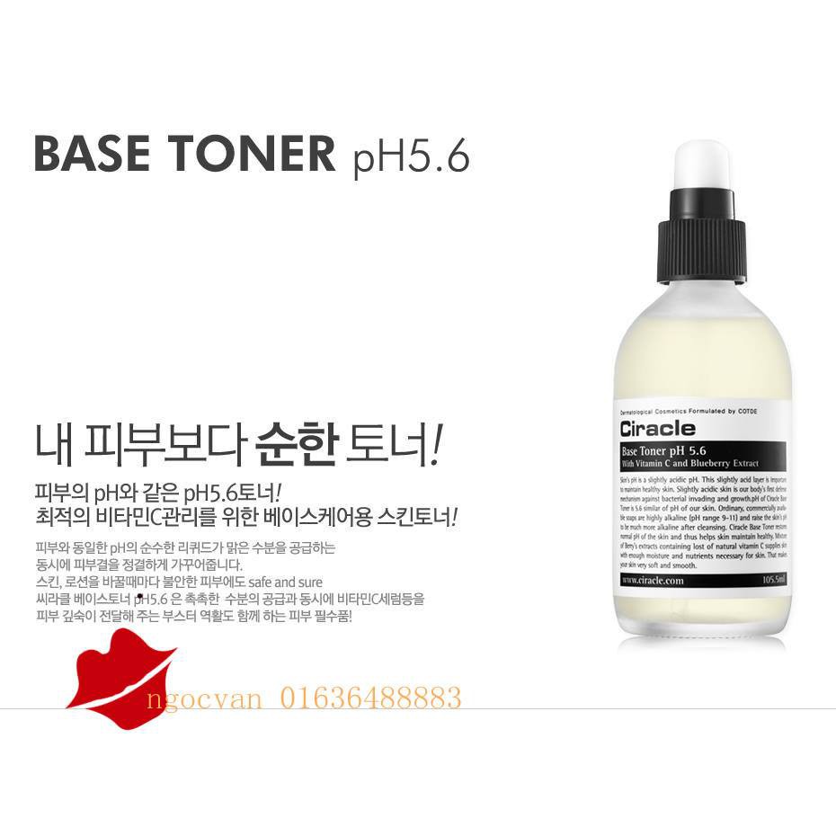 Toner mở đường Ciracle base toner giàu vitamin C | BigBuy360 - bigbuy360.vn