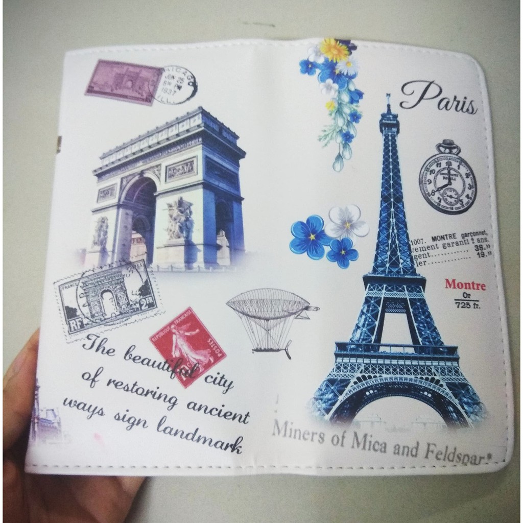 Ví nữ dài cầm tay Paris cổ điển | BigBuy360 - bigbuy360.vn