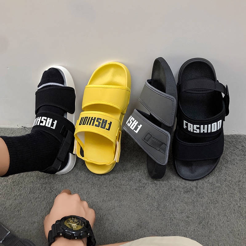 Dép nam cao cấp Sandal Thiết Kế Mới Thời Trang Mùa Hè Theo Phong Cách Hàn Quốc Dành Cho Cặp Đôi