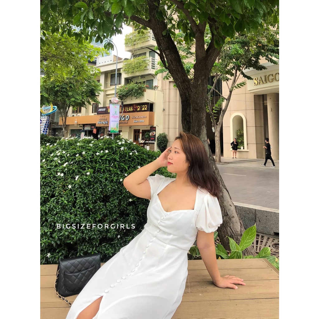 ĐẦM VOAN NÚT BỌC - D881