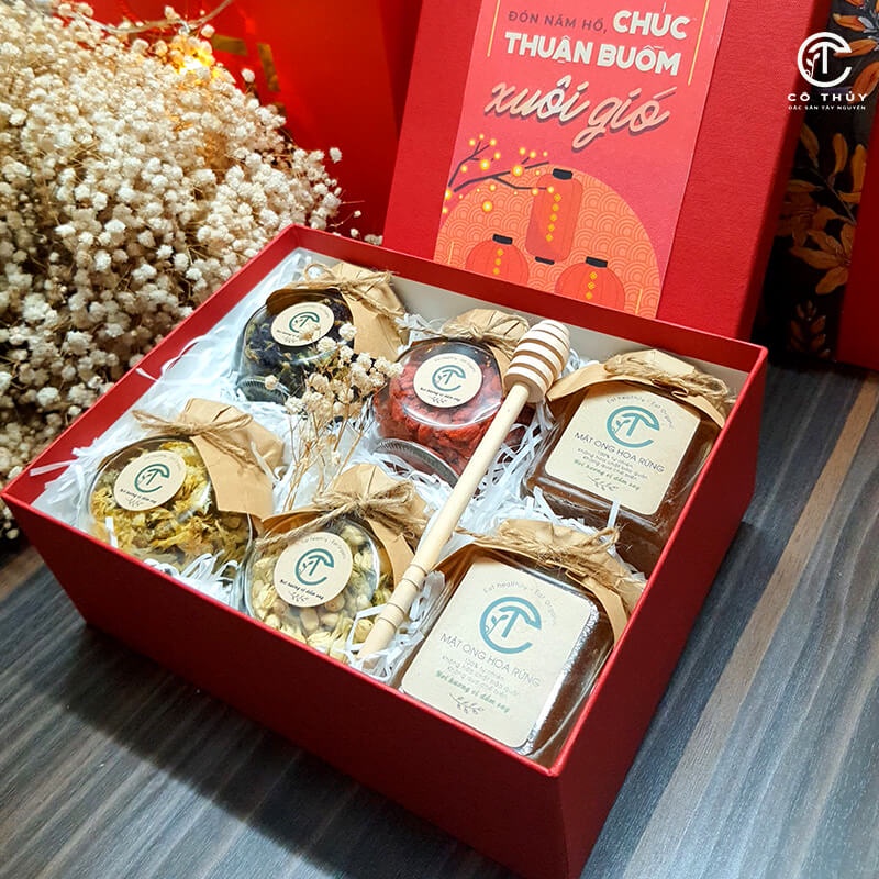 Hộp Quà Tặng Tết 2022, Hộp Quà Tết An Nhiên 6 Món | BigBuy360 - bigbuy360.vn