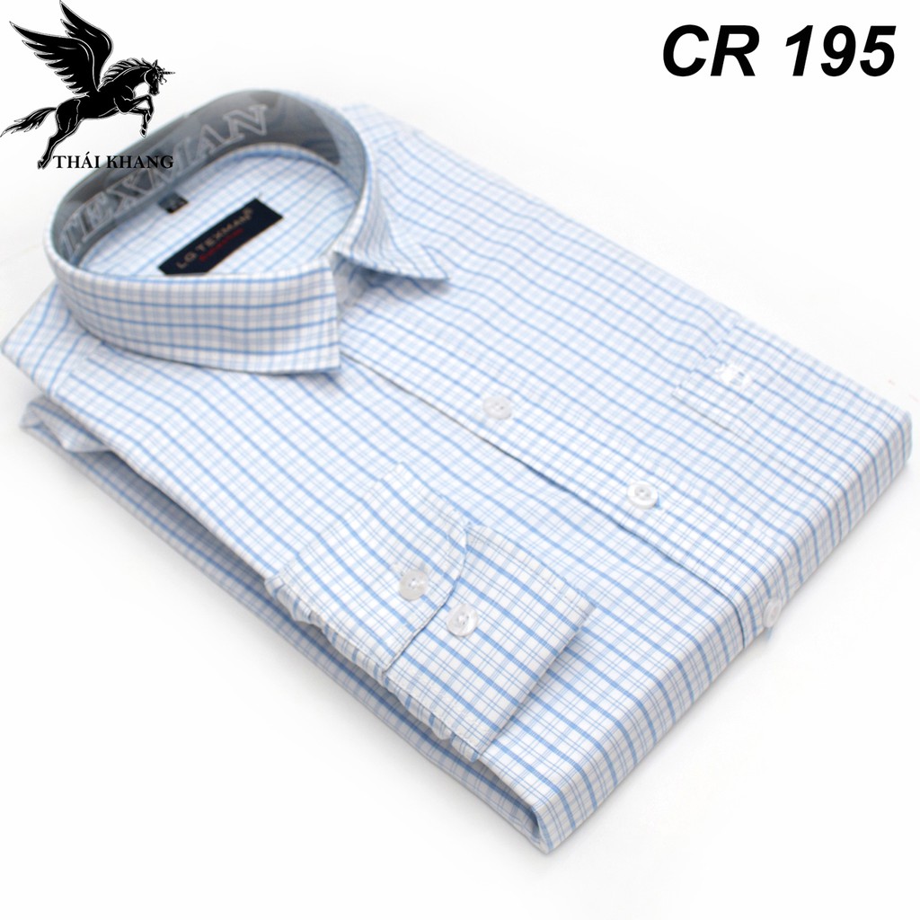 áo sơ mi nam caro dài tay loại CAO CẤP vải cotton mềm mát loại áo sơ mi nam trung niên form regular CR19 | BigBuy360 - bigbuy360.vn