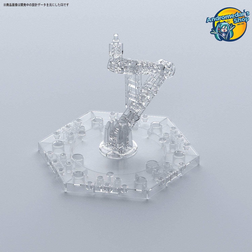 Bệ đỡ mô hình Action Base 5 Display Stand 1/144 Clear/ Black
