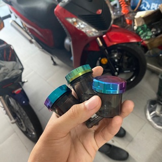 Bình dầu khói + nắp Titanium GR5