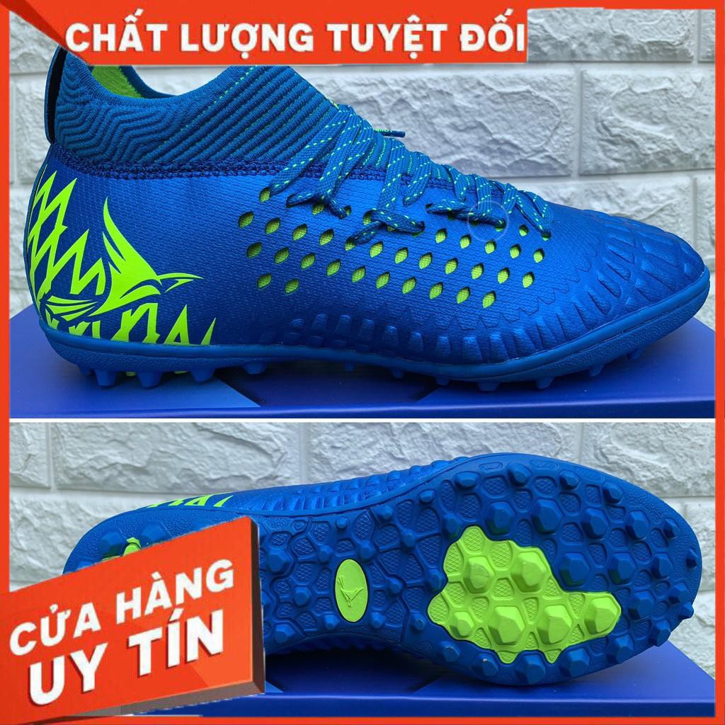 Giày đá bóng cao cấp Mira 19.2 - sân nhân tạo - đế cao su - cổ thun dệt cực chất