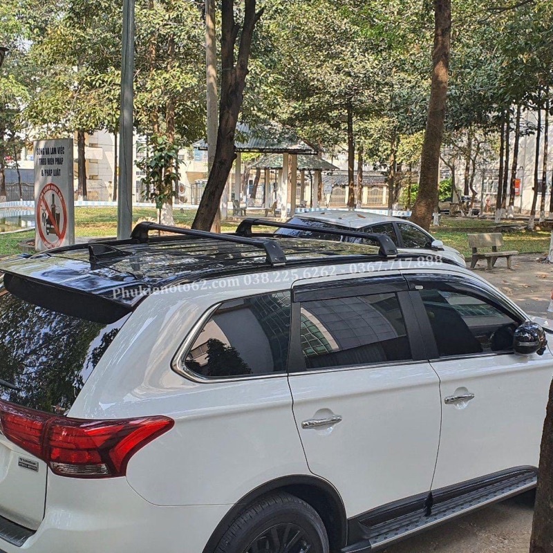 Giá nóc ngang xe Mitsubishi Outlander 2010-2022