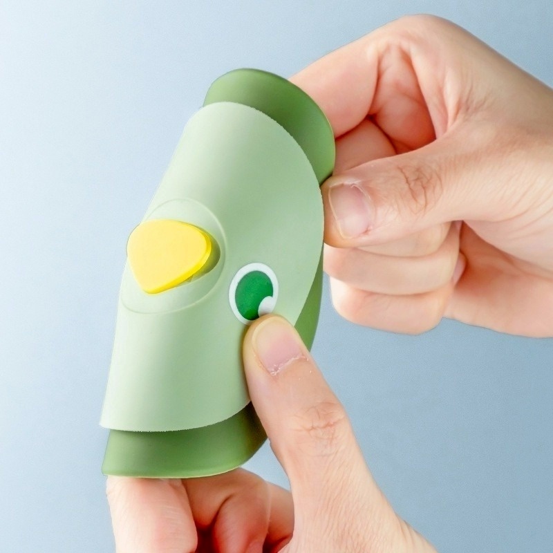 Dụng Cụ Chặn Tóc Chống Tắc Nghẽn Bồn Rửa Bằng Silicon Hình Hoạt Hình Dễ Thương