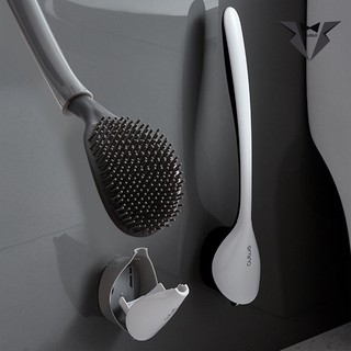 Cọ vệ sinh bồn cầu gắn tường bằng silicon tiện dụng