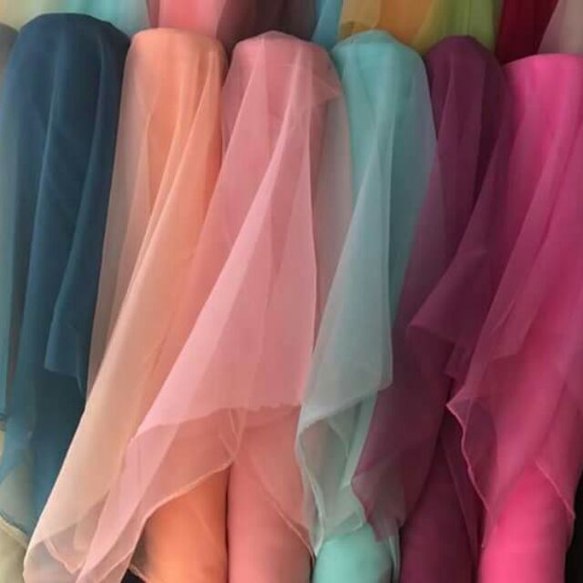Set voan mỹ nhiều màu