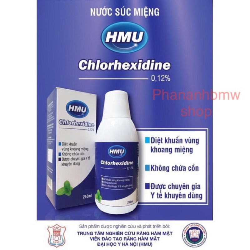 Nước súc miệng HMU ( ĐẠI HỌC Y HÀ NỘI)