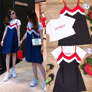 Yếm uluzzang giả jean