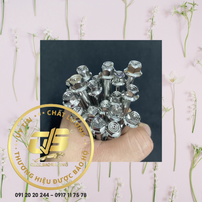 Ốc Phay Thái Inox 304 Sáng Bóng 6LI10,6LI20,6LI30,6LI40,6LI50,6LI60,6LI70,6LI80,6LI90. BH 1 đổi 1