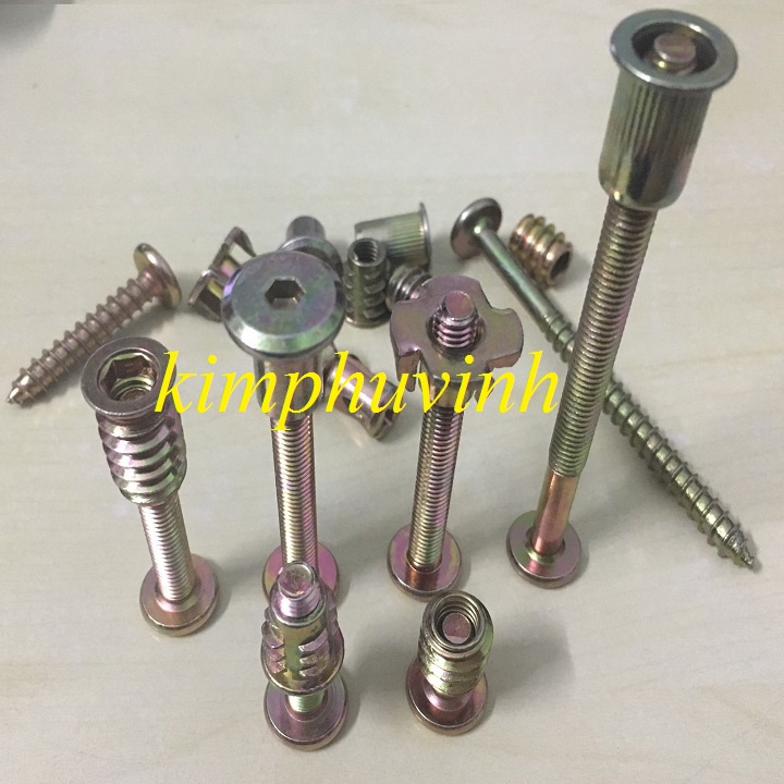 50 con M8x15mm - TÁN DÙ 8li - ĐAI ỐC DÙ 8li - ECU DÙ