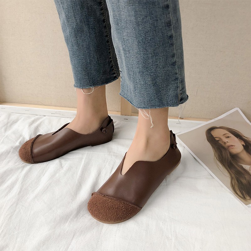 Giày Búp Bê Nữ Phong Cách Vintage Xinh Xắn | BigBuy360 - bigbuy360.vn