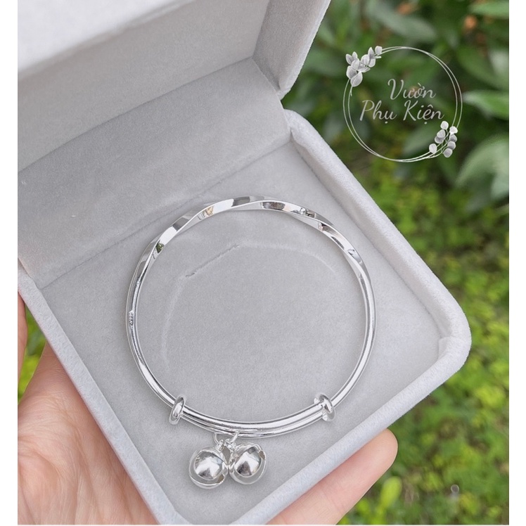 Lắc tay bạc S925 - Vòng tay bạc Ý S925 cho nam nữ có thể đeo đôi , đeo nhóm VPK001 | BigBuy360 - bigbuy360.vn