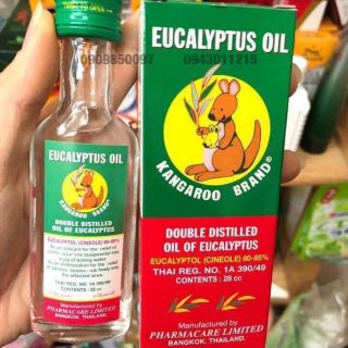 Dầu khuynh diệp Kangaroo Thái cho bé