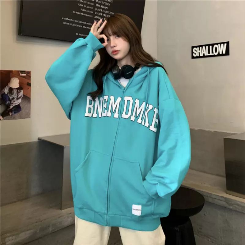 ÁO KHOÁC HOODIE ZIP NAM NỮ UNISEX FORM RỘNG KHÔNG LÓT BÔNG / HOODIE ZIP