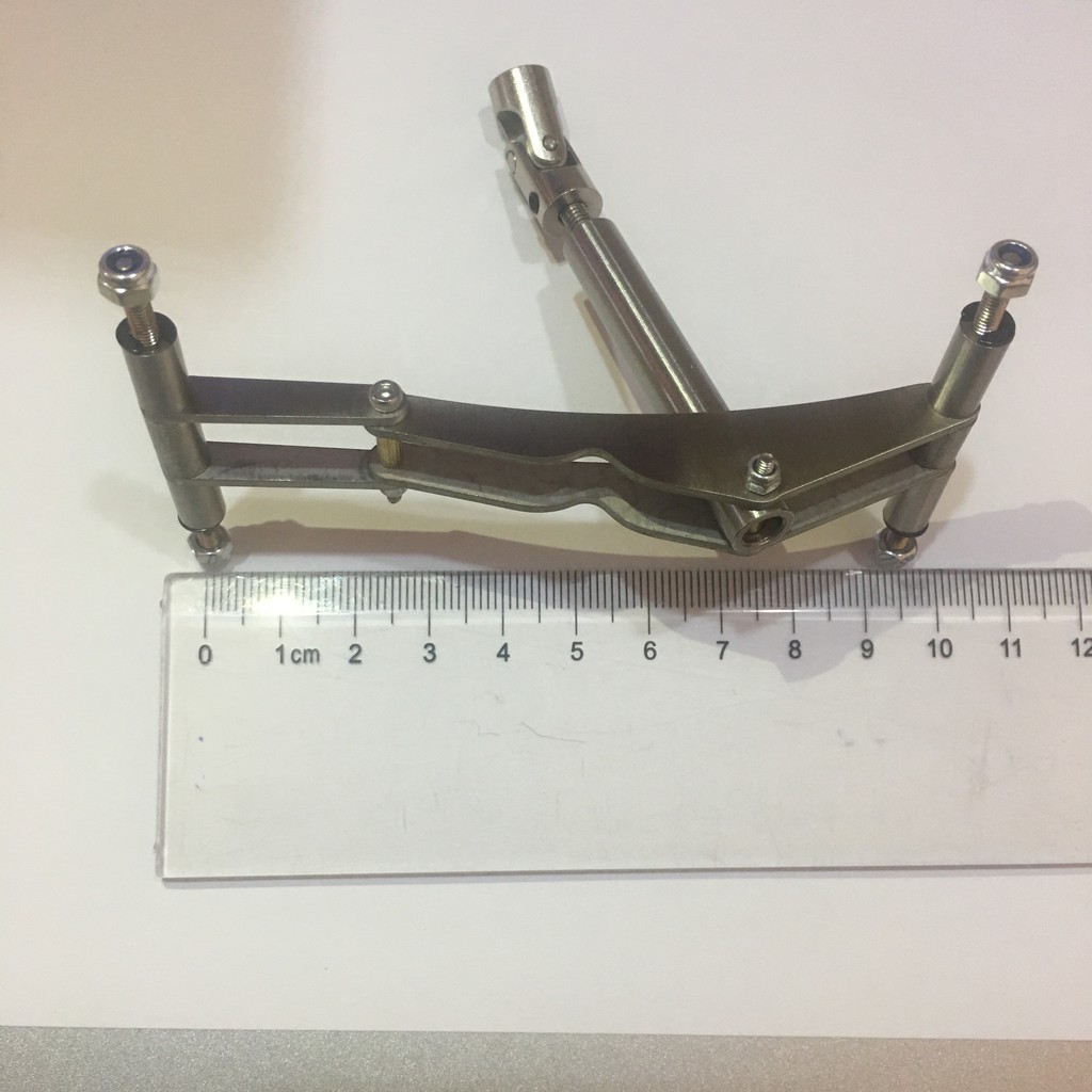 Bộ trục vít nâng thùng xe tải điều khiển từ xa 1/24 xe tải quân sự WPL 1/16