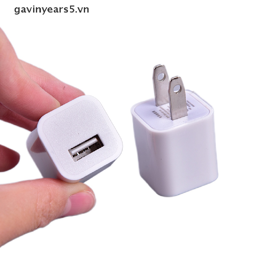 Adapter Sạc USB 5W Chuyên Dụng Cho iPod iPad iPhone 5 / 5c / 5s / 6 / 6s / 7 Plus