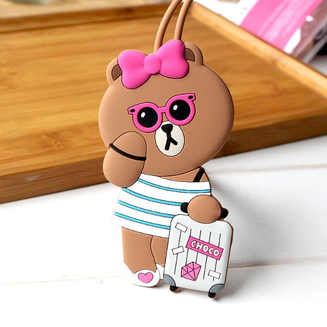 Tag vali Choco Line Friends