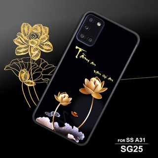 Ốp kính cường lực Galaxy Samsung A31 Ốp điện thoại cao cấp Son Store