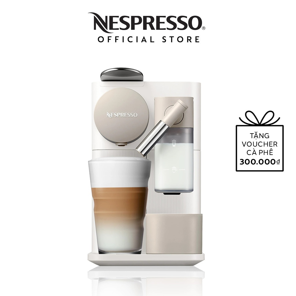Máy pha cà phê Nespresso Lattissima One Trắng