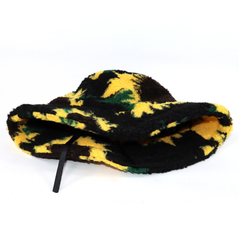 Nón Tai Bèo Lông Cừu Họa Tiết Hoa Hướng Dương Thời Trang