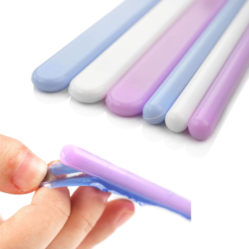 Thanh Silicone Khuấy Trộn Màu Trang Điểm / Sơn Mặt Diy Có Thể Tái Sử Dụng