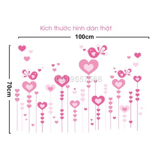 decal tim nhỏ