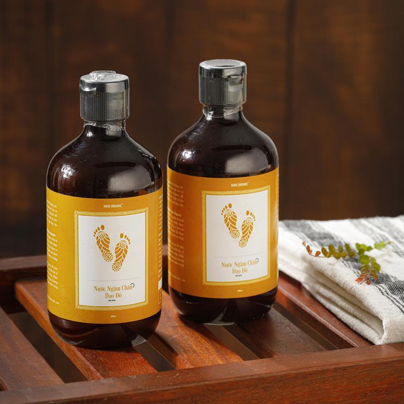Nước tắm Dao Đỏ sau sinh cho mẹ lọ 500ml Huho Food NT01