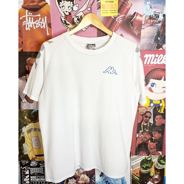 Áo Thun Trắng Cappa Vintage Thứ Hai Preloved Thrift Jersey