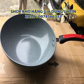 Chảo ceramic vân đá dùng cho mọi loại bếp 32cm