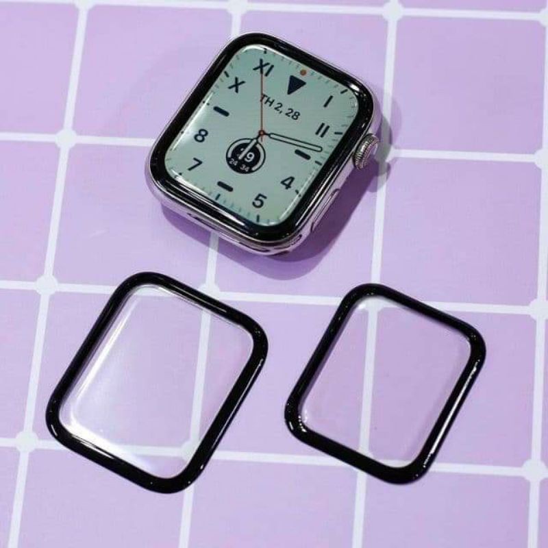 [Loại Tốt] Dán Cường Lực 3D Apple Watch ❤FREESHIP❤ Chống Xước - Chống Vỡ Tốt - Size 38Mm/40Mm/42Mm/44Mm