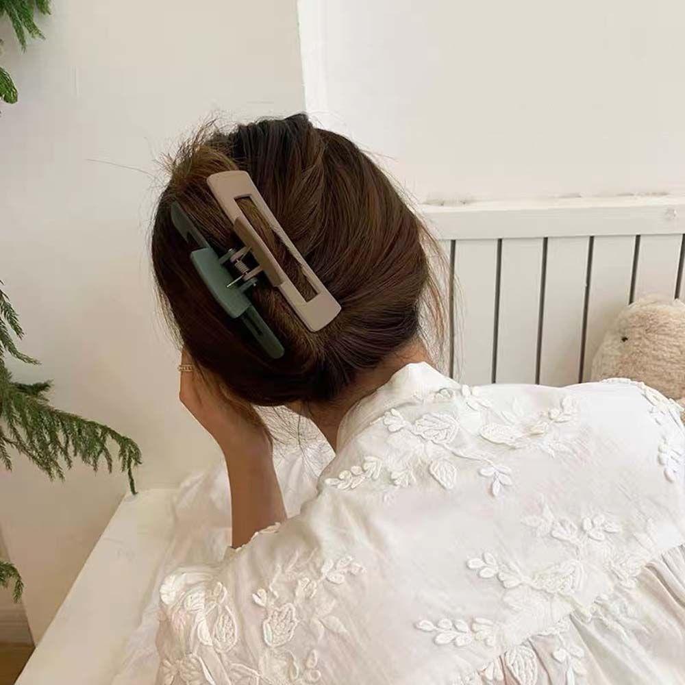 AROMA Kẹp Tóc Càng Cua Phong Cách Hàn Quốc Cá Tính Cho Nữ