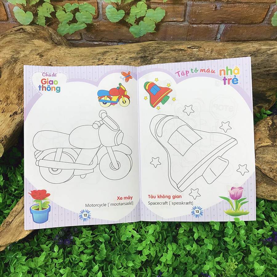 Sách - Tập Tô Màu Nhà Trẻ - Chủ Đề: Giao Thông | BigBuy360 - bigbuy360.vn