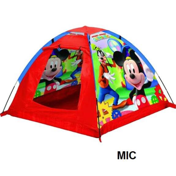 SL1921 【TND-CAMP】Lều cho bé hình Mickey Mouse, Elsa, Hello Kitty 120x120x87 [LOẠI 1]