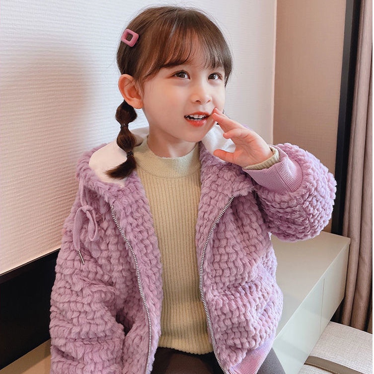 Áo khoác thiết kế thời trang mùa thu đông phong cách Hàn Quốc dành cho bé gái