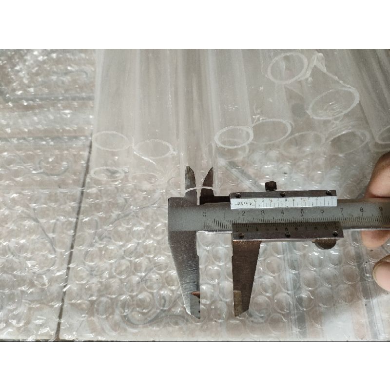 Ống nhựa trong suốt acrylic 16 18 20 21 22 24 25 26 27 28 30 32 35 38 40 42 45 48 mm, ống mica trong suốt VN DIY