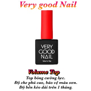 🌟FREESHIP🌟Sơn gel top bóng cường lực Very good nail Volume Top Gel Độ bền trên 1 tháng