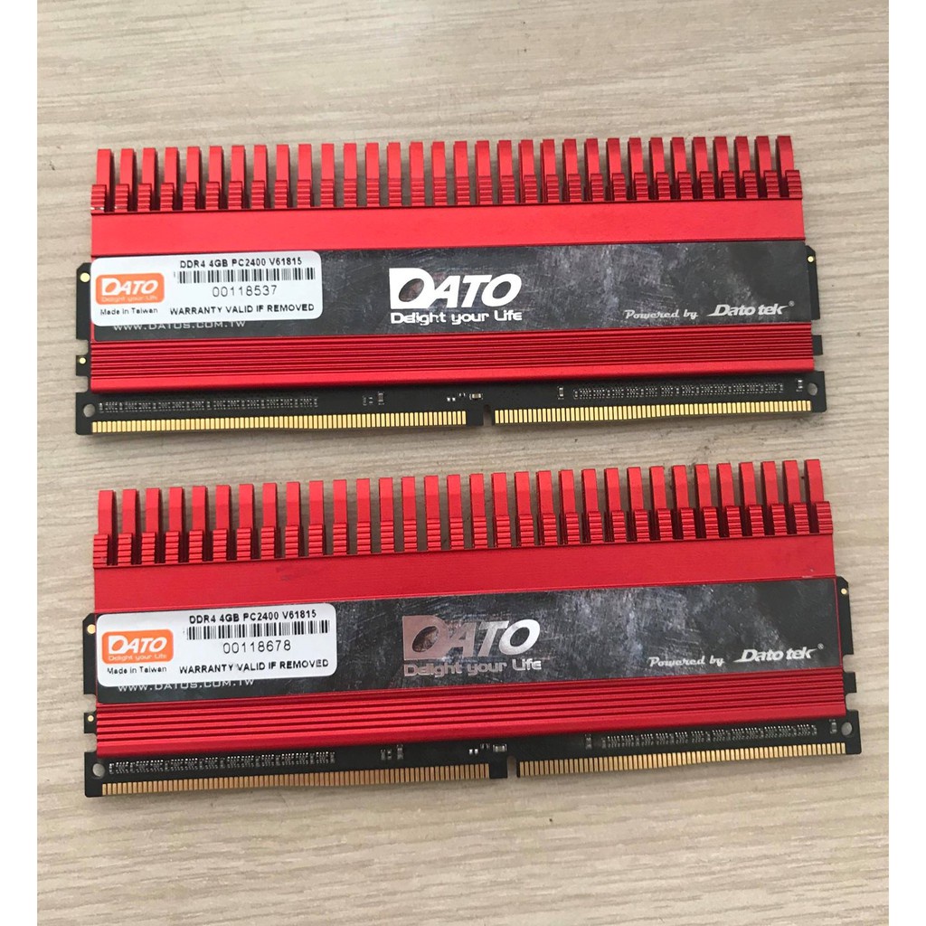 Ram DDR4 4G bus 2400 Tản thép