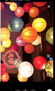 Lồng  đèn ngoài trời(combo 10 đèn 20cm)