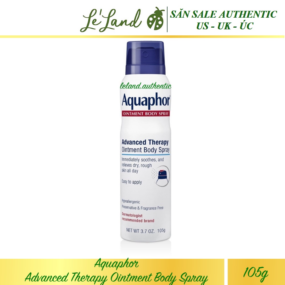 Bill US - Xịt dưỡng toàn thân Aquaphor Advanced Therapy Ointment  105g