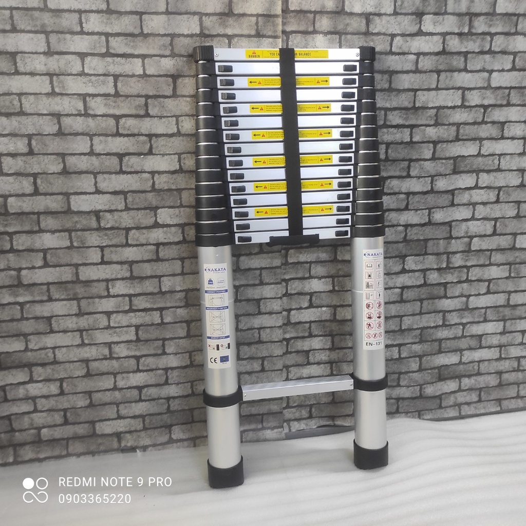 Thang nhôm rút NAKATA 380